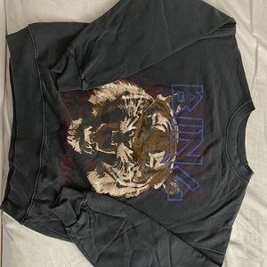 Anine bing tiger graphic sweater